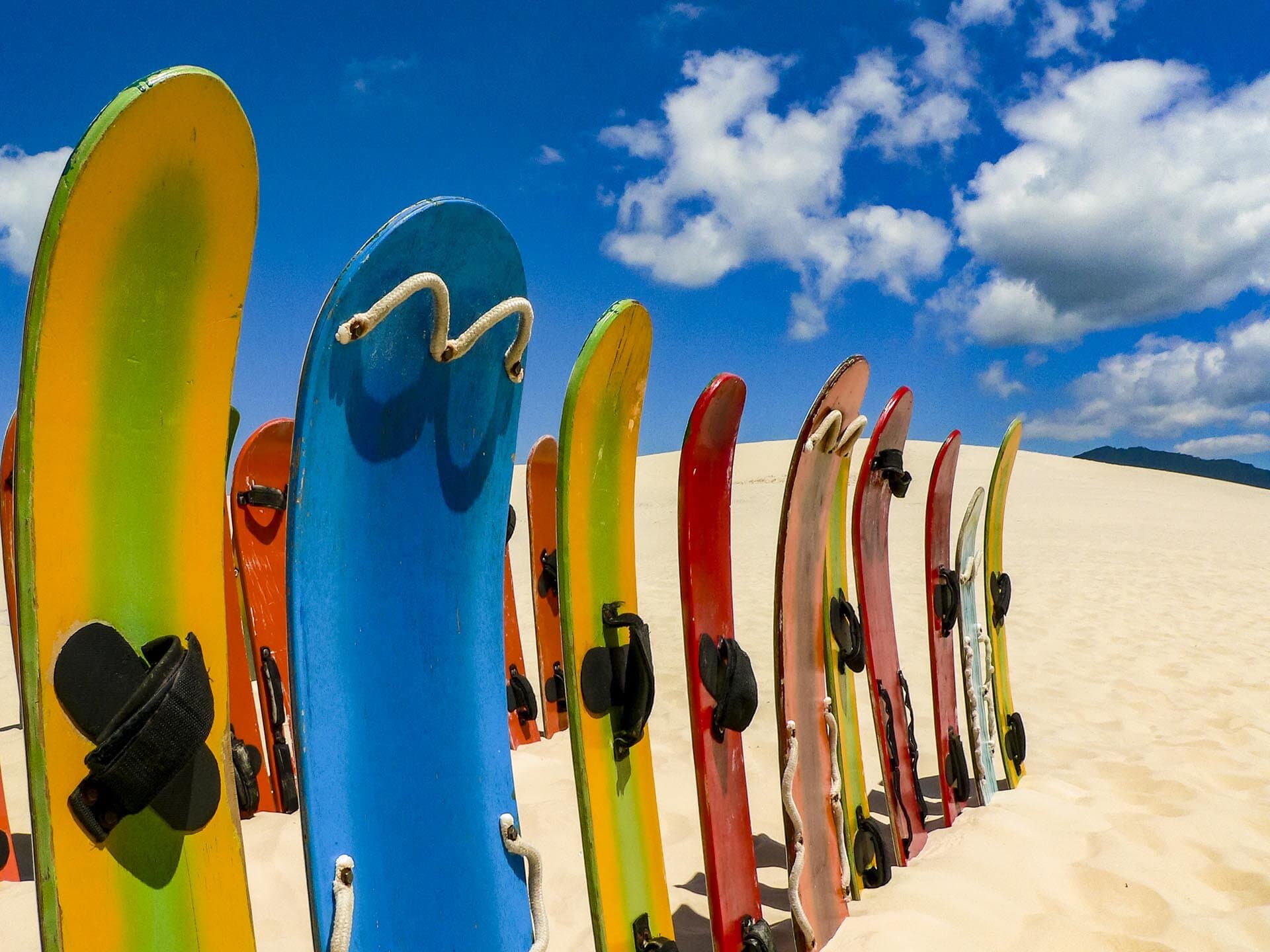 Sandboard sur les Dunes