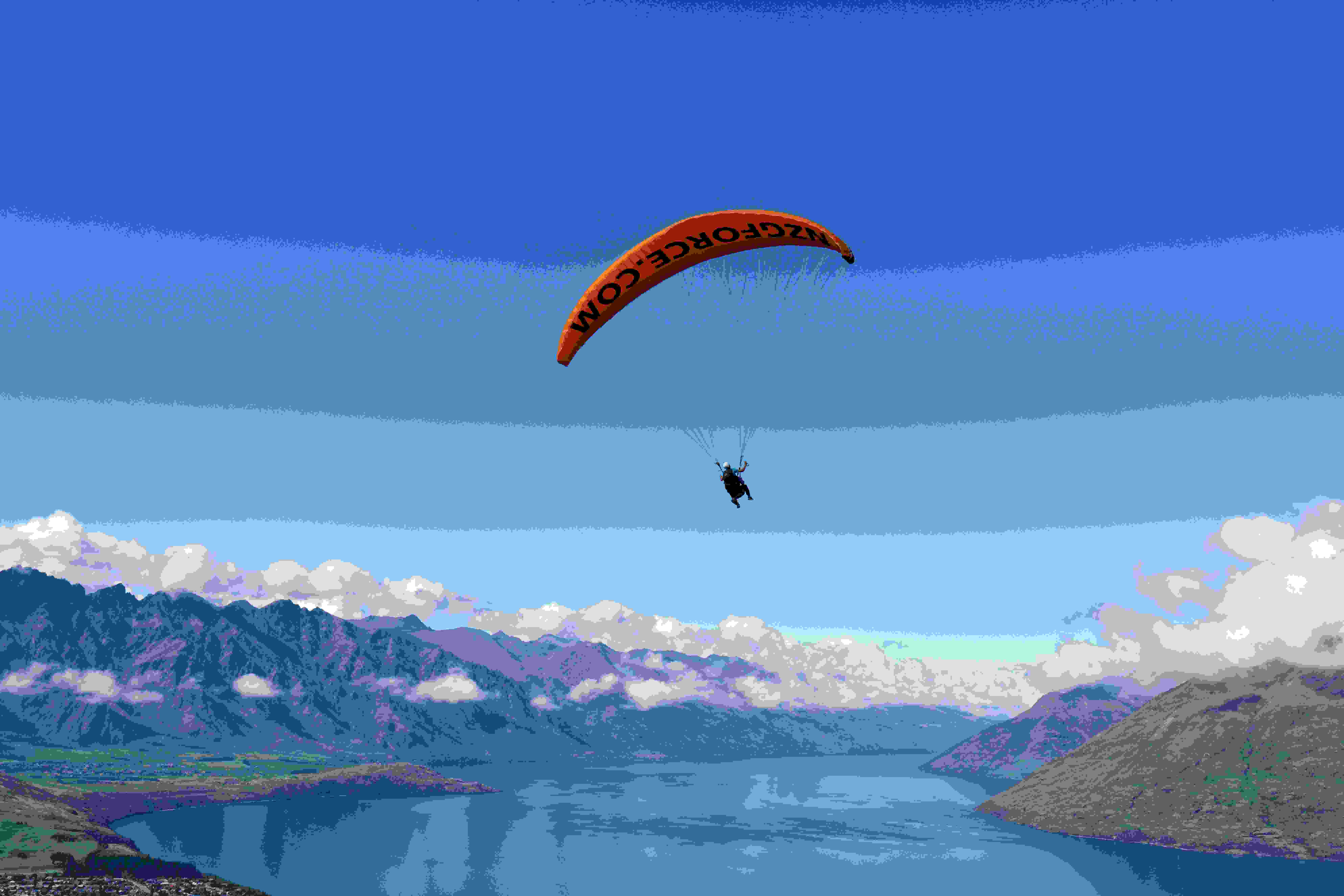 Parapente à Queenstown