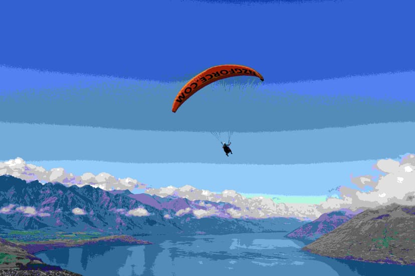 Vol en parapente à Queenstown